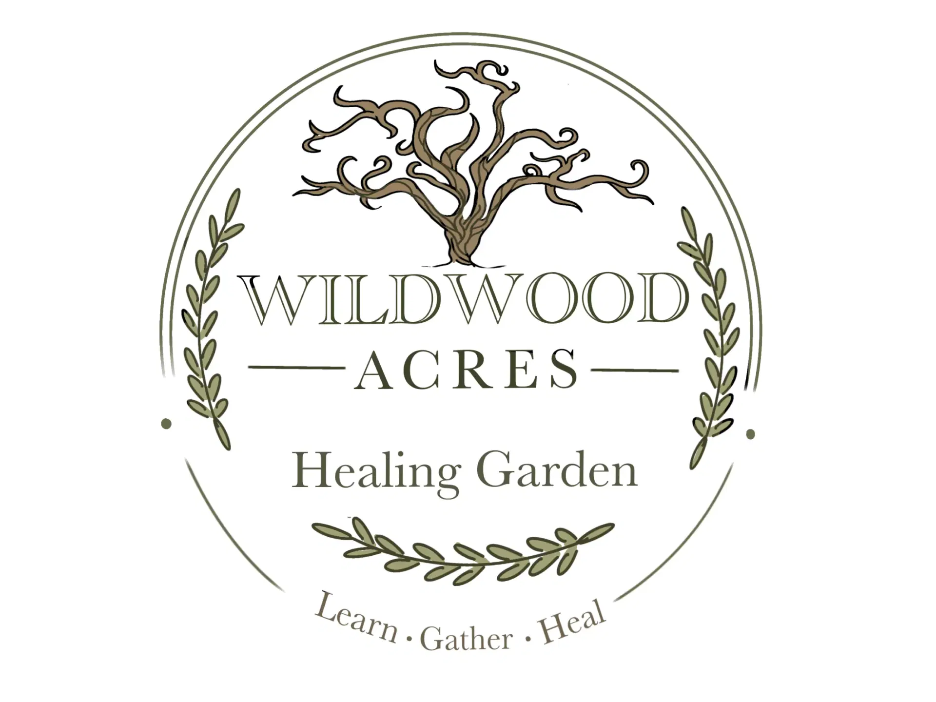Wildwood Acres Healing Garden logo
