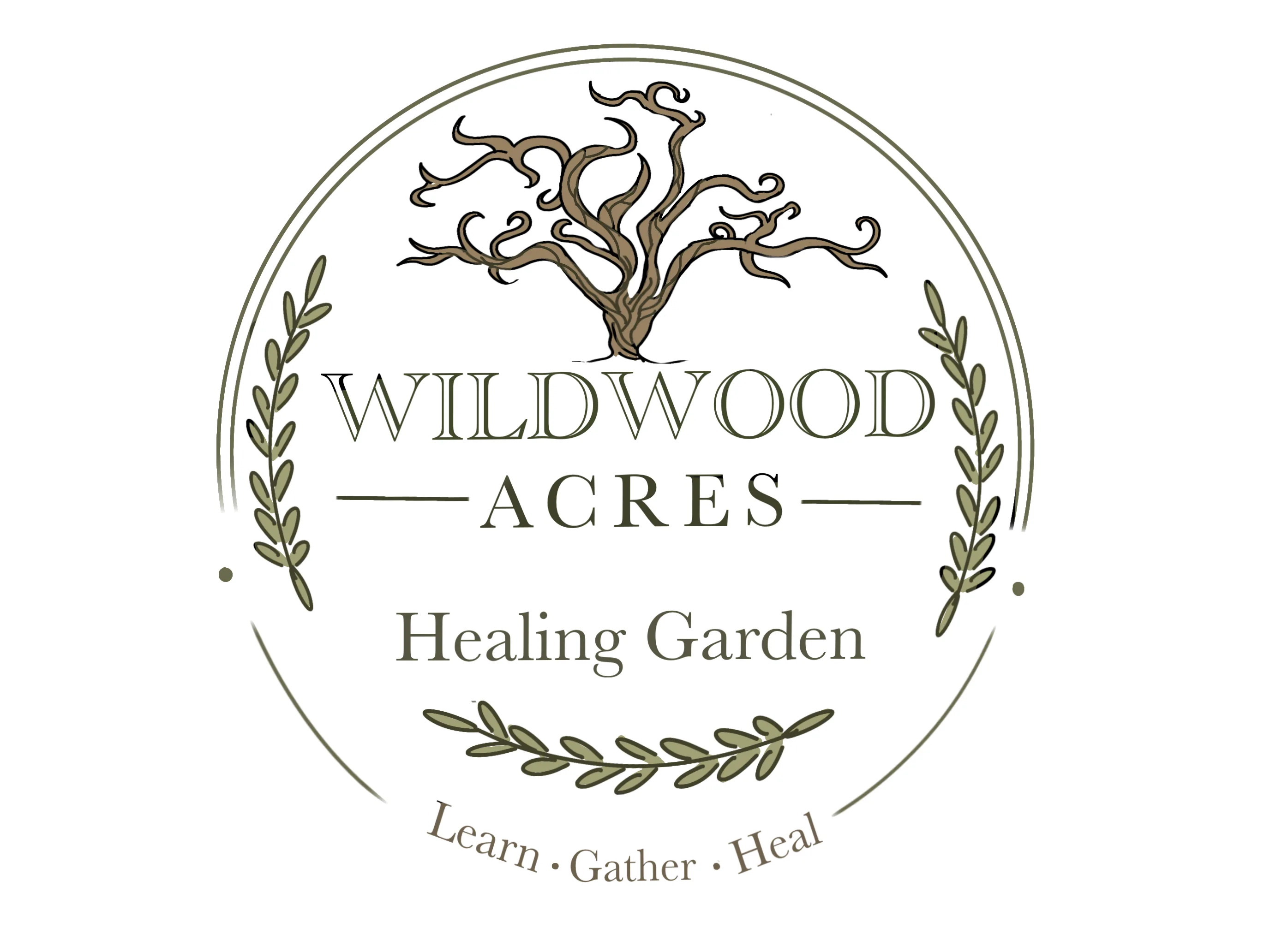 Wildwood Acres Healing Garden logo